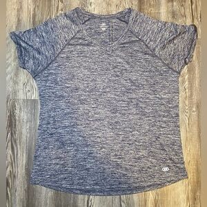 Legends Athletic Activewear Top Heather Blue Women’s Size XL EUC Comfy Casual